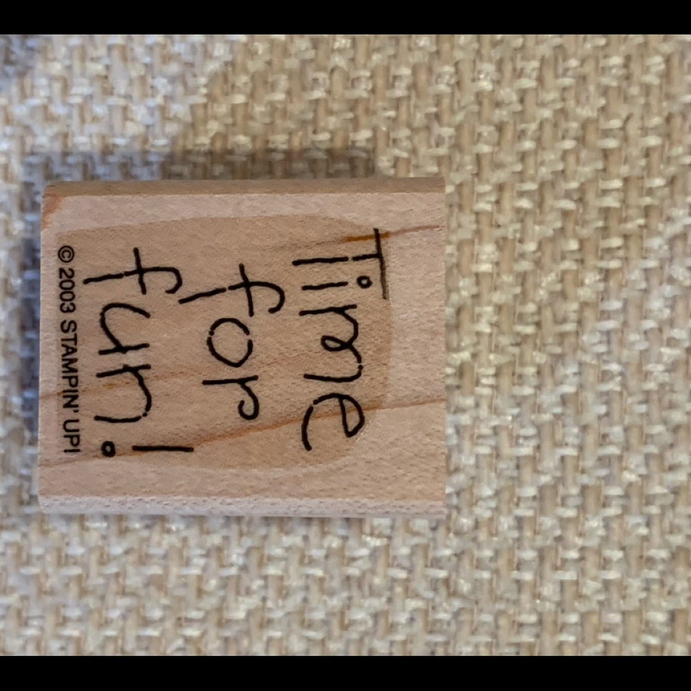 Stampin’ Up Time for Fun Stamp Set